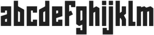 SABERY Regular otf (400) Font LOWERCASE