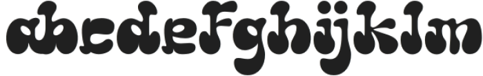 SAGHI Regular otf (400) Font LOWERCASE