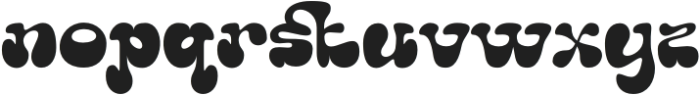 SAGHI Regular otf (400) Font LOWERCASE