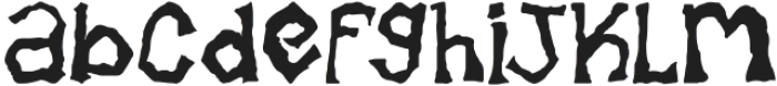 SAHIR-Regular otf (400) Font LOWERCASE