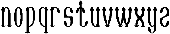 SAILORMAN otf (400) Font LOWERCASE