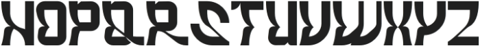 SAIQO Regular otf (400) Font UPPERCASE