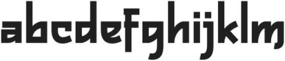 SAMENT-Regular otf (400) Font LOWERCASE