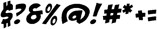 SAMSON Regular otf (400) Font OTHER CHARS