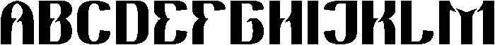 SAMURAI WARRIOR otf (400) Font UPPERCASE