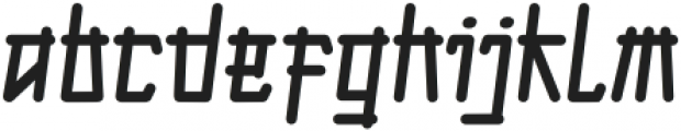 SAMURI Regular otf (400) Font LOWERCASE