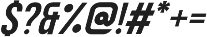 SANDBOX Italic otf (400) Font OTHER CHARS