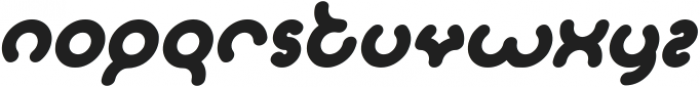 SANDRA Bold Italic otf (700) Font LOWERCASE