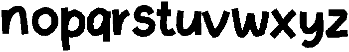 SARDINAS FONT ttf (400) Font LOWERCASE