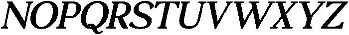 SASJuliette-BlackItalic otf (900) Font UPPERCASE