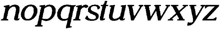 SASJuliette-BlackItalic otf (900) Font LOWERCASE