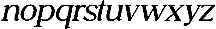 SASJuliette-BoldItalic otf (700) Font LOWERCASE