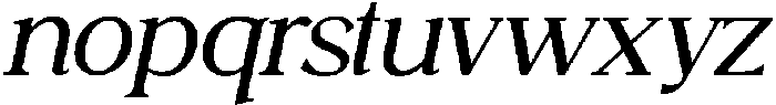 SASJuliette-Italic otf (400) Font LOWERCASE