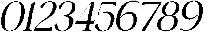 SASJuliette-ThinItalic otf (100) Font OTHER CHARS