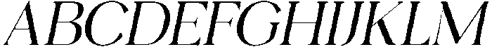 SASJuliette-ThinItalic otf (100) Font UPPERCASE