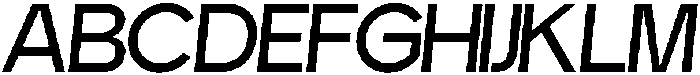 SASSamurai-Italic otf (400) Font UPPERCASE