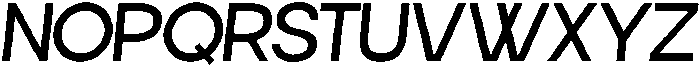 SASSamurai-SemiBoldItalic otf (600) Font UPPERCASE
