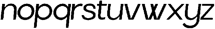 SASSamurai-ThinItalic otf (100) Font LOWERCASE