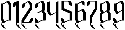 Sabbatic Display otf (400) Font OTHER CHARS