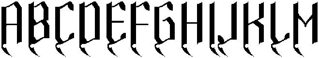 Sabbatic Display otf (400) Font UPPERCASE