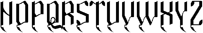Sabbatic Display otf (400) Font UPPERCASE