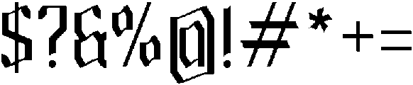 Sabbatic-Regular otf (400) Font OTHER CHARS