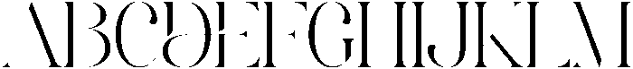 Saber Regular otf (400) Font UPPERCASE