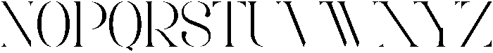 Saber Regular otf (400) Font UPPERCASE