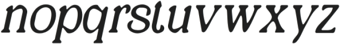 SabethBlur-Italic otf (400) Font LOWERCASE