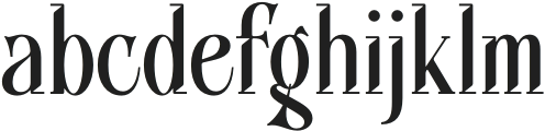 Sabiant Regular otf (400) FONT