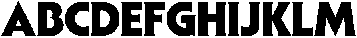 Sable ExtraBold otf (700) Font UPPERCASE