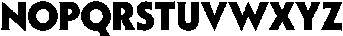 Sable ExtraBold otf (700) Font UPPERCASE