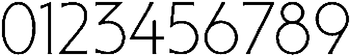 Sable Thin otf (100) Font OTHER CHARS