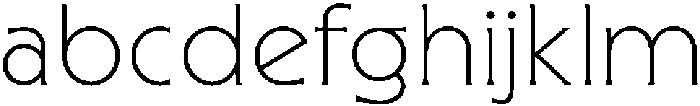 Sable Thin otf (100) FONT