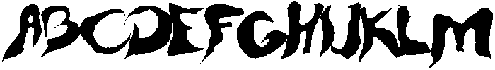 Saboe Regular otf (400) Font UPPERCASE