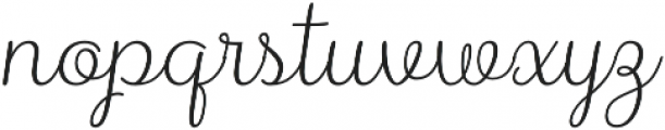 Sabores Script Light Italic otf (300) Font LOWERCASE
