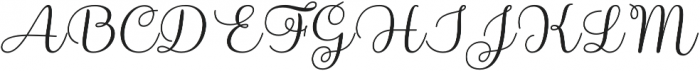 Sabores Script Regular Italic otf (400) Font UPPERCASE