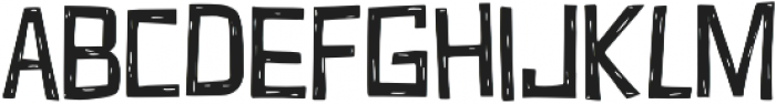 Sabotage otf (400) Font LOWERCASE