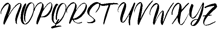 Sabrina-Regular otf (400) Font UPPERCASE