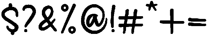 Sabrina otf (400) Font OTHER CHARS