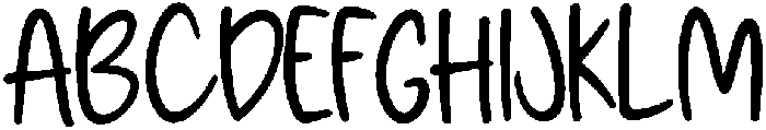 Sabrina otf (400) Font UPPERCASE