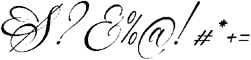 Sabrysoul Italic otf (400) Font OTHER CHARS