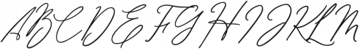 Sachlette Signature otf (400) Font UPPERCASE