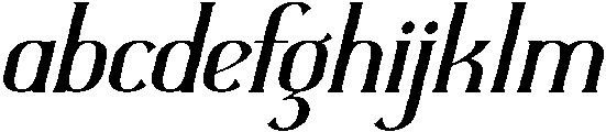 Sacravia Italic otf (400) FONT