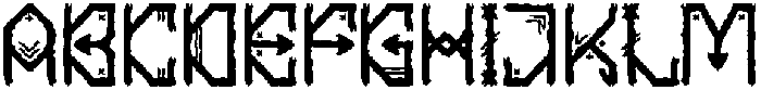 Sacred Obsidian otf (400) Font UPPERCASE