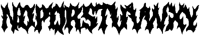 Sacred Regular otf (400) Font LOWERCASE