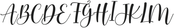 Saddison Italic ttf (400) Font UPPERCASE