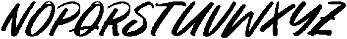 Saddle Nomad Italic otf (400) Font UPPERCASE