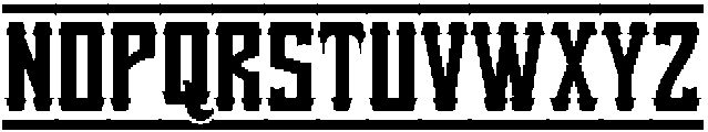 Saddle Ridge Regular otf (400) Font LOWERCASE