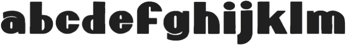 Saddle Sans Regular otf (400) Font LOWERCASE